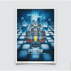 Red Bull Racing | Max Verstappen | Official Poster